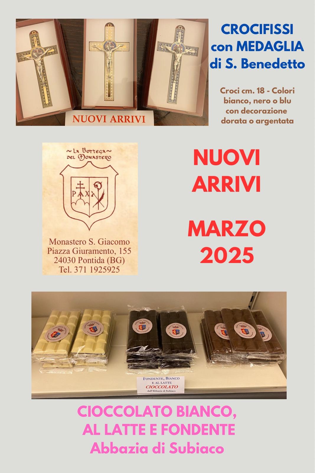 Nuovi arrivi Mar25